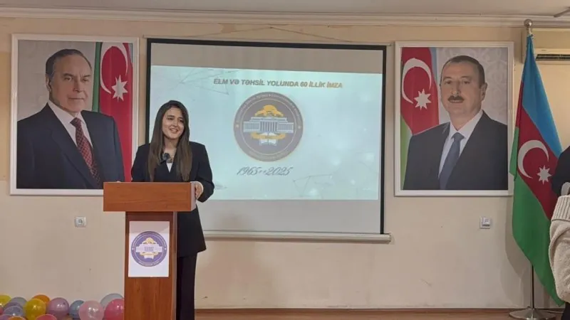  UNEC-in nəzdində Sosial-İqtisadi Kolleci 60 illik yubleyini qeyd etdi - Əlavə şəkil 7