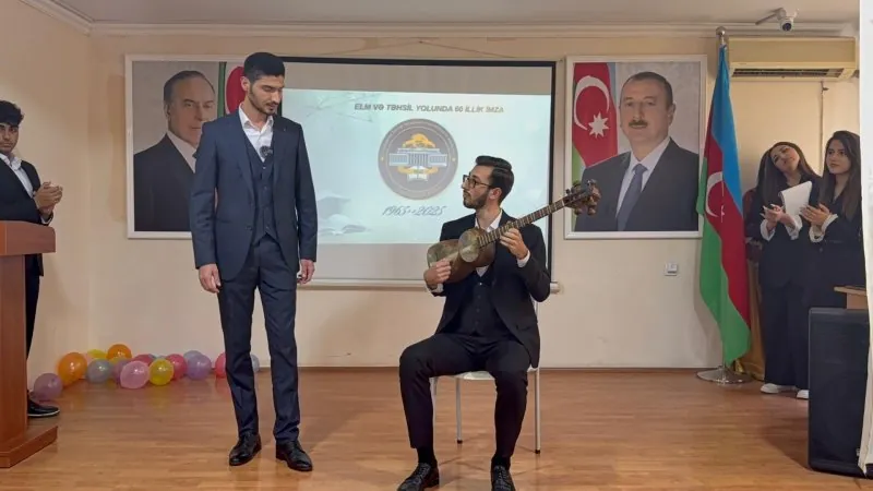  UNEC-in nəzdində Sosial-İqtisadi Kolleci 60 illik yubleyini qeyd etdi - Əlavə şəkil 8